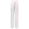 crepe fabric trousers