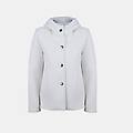 giacca da donna modello coat bianco