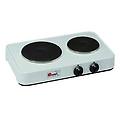 parker fornello elettrico 2 piastre 1000 w+1500 w 5322p