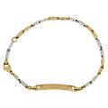 bracciale bimbi oro bianco giallo gl101802