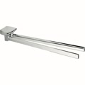 land porta salviette 34 5 cm doppio a snodo cromato codice prod b28130cr