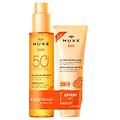 sun spf50 olio solare viso e corpo 150 ml + latte doposole 100 ml