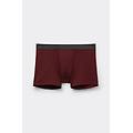 boxer "l'indistruttibile" in cotone superior uomo bordeaux taglia 3