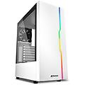 SHARKOON rgb slider atx vetro temperato usb 3. 0 argb bianco
