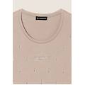 canotta decorata da strass in jersey modal cameo rose donna extra large