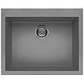 - lavello quadra 110 keratek plus 61x50 cm 1 vasca colore light grey 97