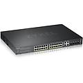 switch managed layer 3 lite 24x gb poe 375w 4 sfp desktop/rack nflex gs2220-28hp-eu0101f
