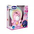 gioco orso arcobaleno rosa proiettore per bambini giocattolo musicale con proiezione arcobaleno