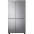 frigorifero americano side by side gsbv70pzte classe e capacità 655 litri colore inox