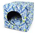 cuccia cubo blu e verde cuccia per gatti 1° ordine? scegli lo sconto bzr5 / bzr20 + 200 punti