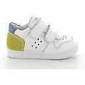 sneakers da bambino bianco con strap taglia 18