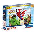 puzzle spidey cubi 12 pezzi