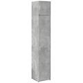 - mobile sottile grigio cemento 40x42 5x225 cm in truciolato
