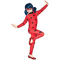 travestimento ladybug per bambina 9 a 10 anni