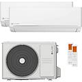 condizionatore ezcool dual split 12000+12000 btu inverter a+ unità esterna 5. 3 kw