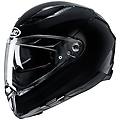 HJC casco f70 metal nero nero xs