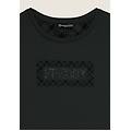 t-shirt con logo e grafica geometrica deep forest donna extra small