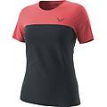 traverse s-tech s/s w t-shirt donna dark blue/red xs/s