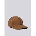 cappello in teddy con logo