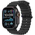 watch ultra 2 gps + cellular 49mm cassa titanio nero con nero ocean band