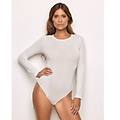 body scollo tondo basic in tencel modal con cashmere / seta / s seta