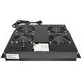 - ventola per armadio rack nero acciaio 240 v 712866