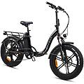 vester step 2025 e-bike pieghevole fat tire 48v 14ah nero onice
