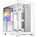case pc c8 argb full tower bianco vetro temperato gaming