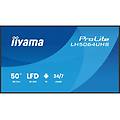 monitor professionale 50'' ips 4k ultra hd 500 nit wifi android 14 segnaletica digitale 24 ore su