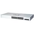 cbs220-24t-4g switch gestito l2 gigabit ethernet 10-100-1000 supporto power over ethernet 1u bianco