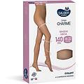 sauber linea charme collant 140 den camel taglia 4