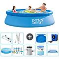 - piscina fuori terra in giro 305x76 cm blu include accessori coordinati a583