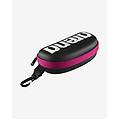 astuccio goggle case nero rosa