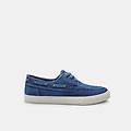 sneaker modello barca da uomo blu