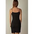 sottoveste in cotone ultrafresh donna nero taglia s