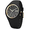 - ice glitter black orologio nero da donna con cinturino in silicone 001356 medium (40 mm)