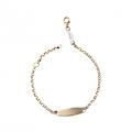bracciale bimbi oro bianco giallo gl101601