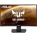tuf gaming vg24vqe 23. 6 curvo led va amd freesync formato 16 9 contrasto 3. 000 1 2xhdmi 1xdisplay