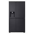 frigorifero side by side gsle91evac classe c-essence black steel