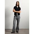 - jeans in denim grigio regular fit donna grigio chiaro taglia 38