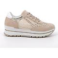 sneakers da donna beige con lacci taglia 35