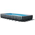 - 26374np piscina ultra xtr frame rettangolare con pompa filtro scaletta e teli 975x488x132 cm