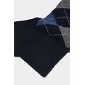 calze corte in cotone soft uomo blu taglia 40-41