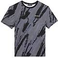 freddy. t-shirt stampata effetto pennellata in cotone tshirt ritiro gratis