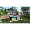- piscina in legno 4 10x3 h. 1 25 m con filtrazione e locale tecnico