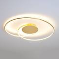 plafoniera led joline ø 74 cm color oro metallo