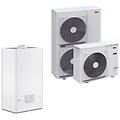 replexa 32 kis completa di kit scarico fumi caldaia a condensazione con pompa di calore integrata