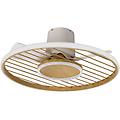 Mantra Ventilatore Da Soffitto Soho Legno Motore Dc Silenzioso 66 Cm Cct