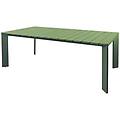 - tavolo da giardino in alluminio 200x100 di design per esterno giardino