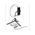 kit treppiede smartphone anello led con treppiede
